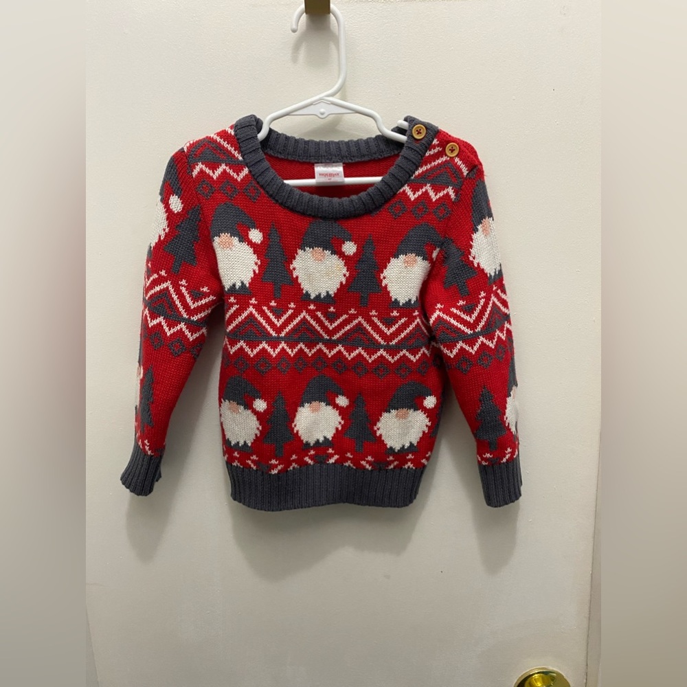 Holiday Time Toddler Boy Christmas Sweater